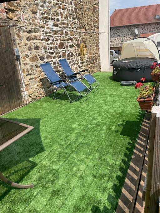Lovely French Farmhouse With Private Swimming Pool Bourganeuf Luaran gambar