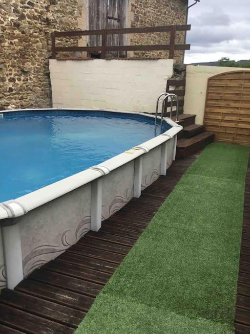 Lovely French Farmhouse With Private Swimming Pool Bourganeuf Luaran gambar
